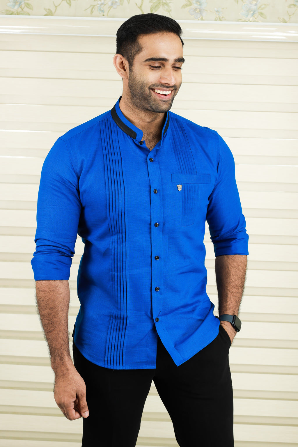 PARX Men Solid Casual Dark Blue Shirt - Buy PARX Men Solid Casual Dark Blue  Shirt Online at Best Prices in India | Flipkart.com